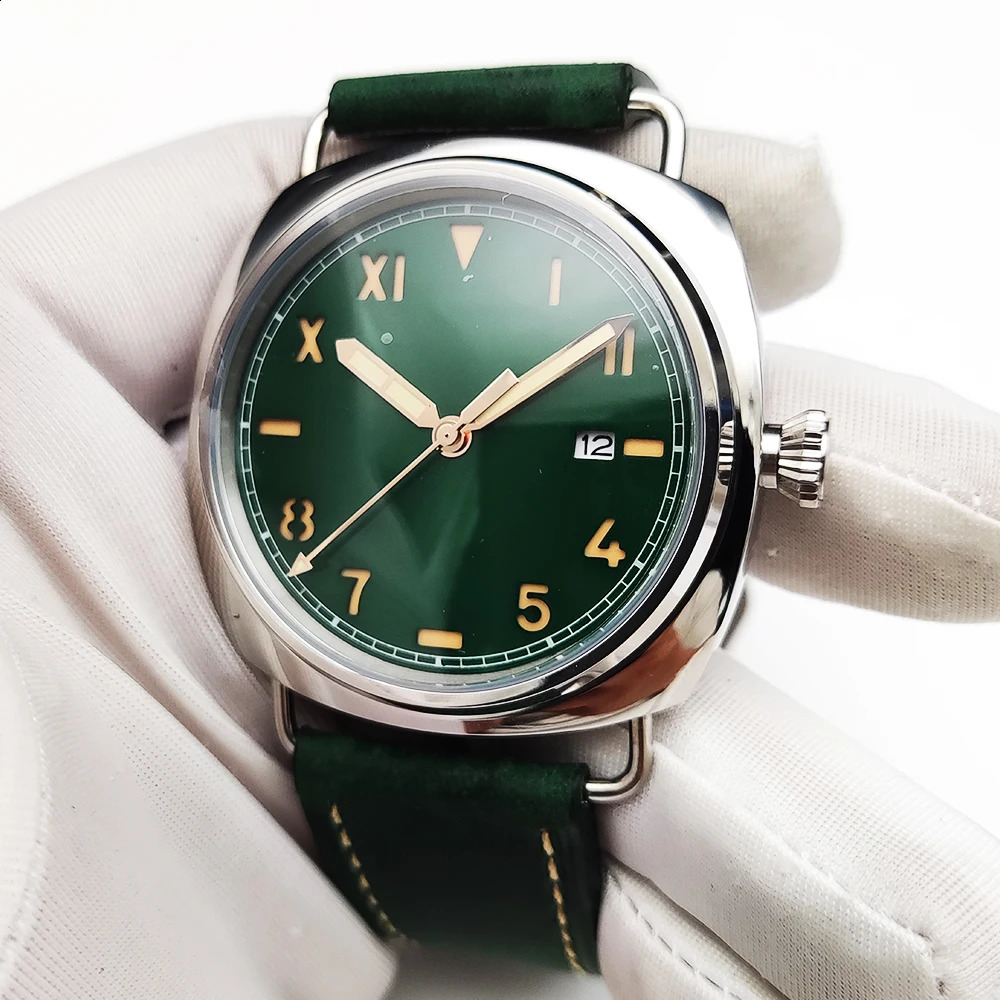 Fashion Casual NH35 Movement Mens Automatic Mechanical Watch Sapphire Glass Waterproof Stainless Steel Luminous Watch 240906