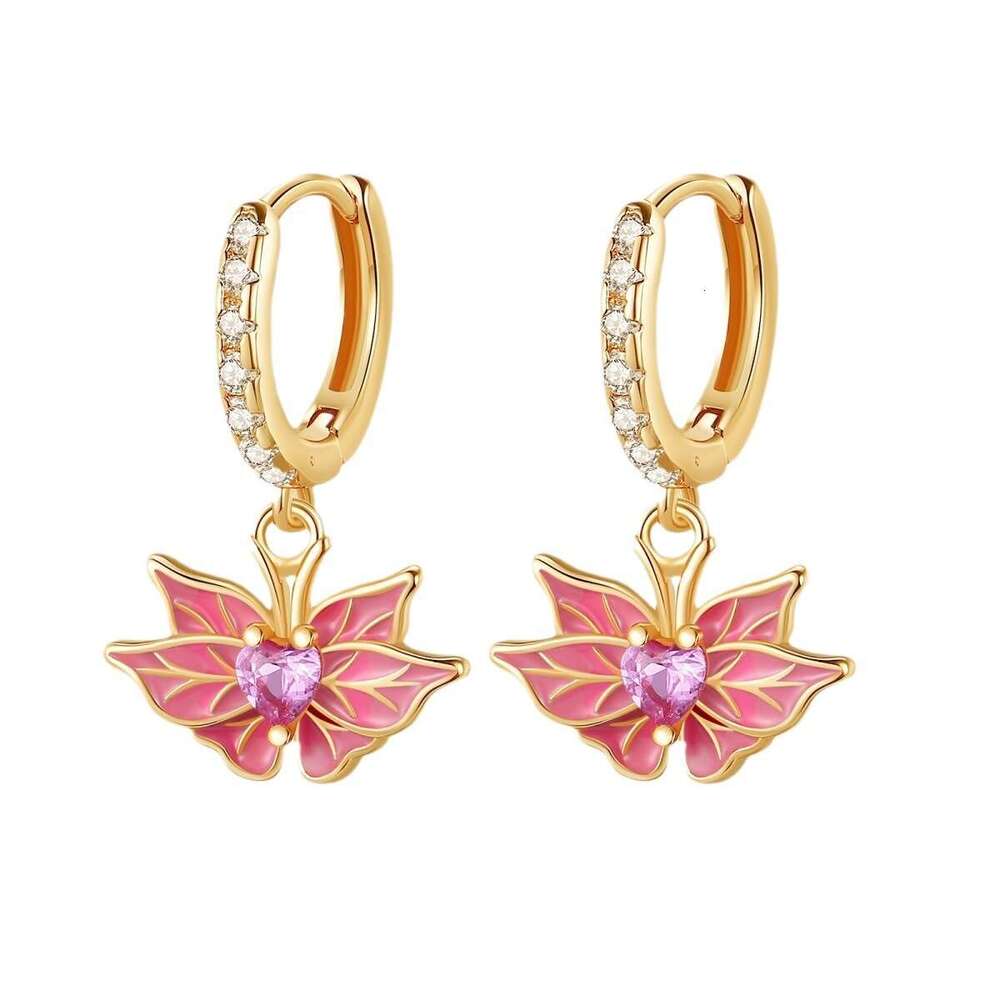 Four leaf clover series Earring with gold plated fit 925 Sterling silver rings for women Gifts Wholesale