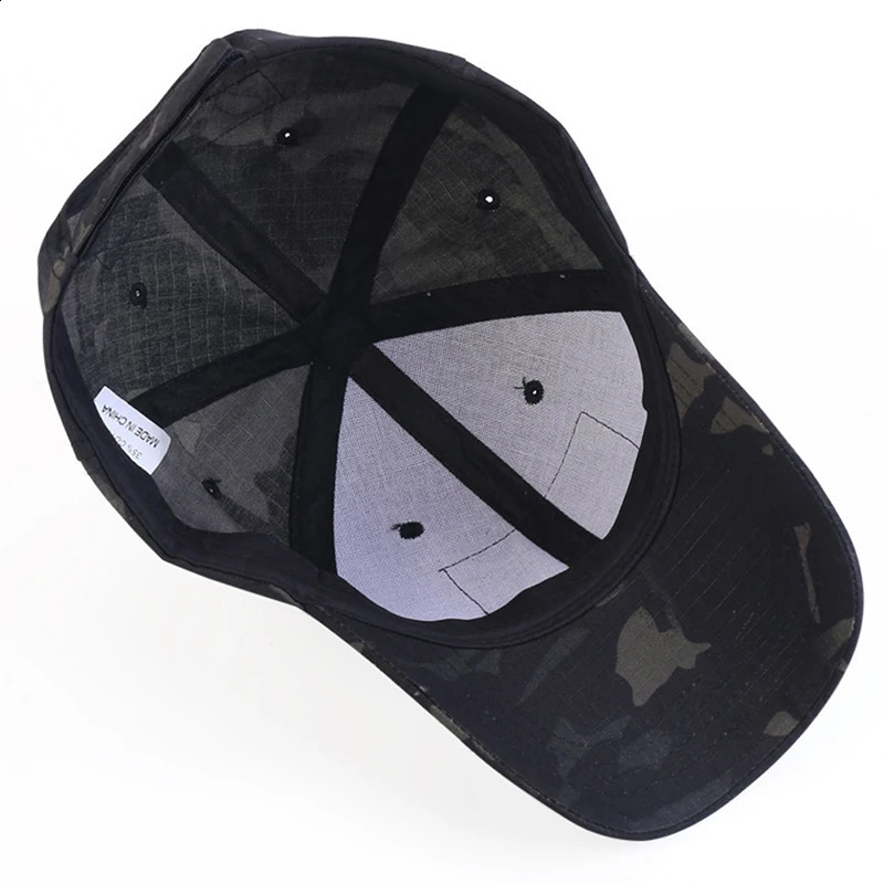Baseball Caps Camouflage Tactical outdoor Soldier Combat Paintball Adjustable Hat 240906