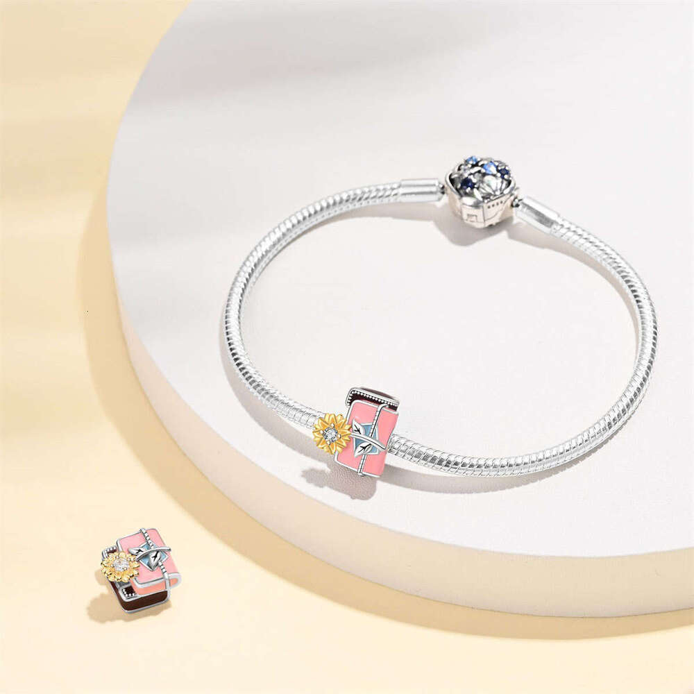 New 925 Sterling Silver Charm Graduation Book bead Fit Charms Silver 925 Original Bracelet DIY Jewelry Making For women Gifts