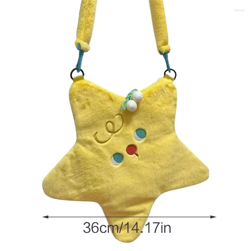 2025 NEW Bag Plush Shoulder Purse With Cartoon Crossbody Tote zhanyishengli