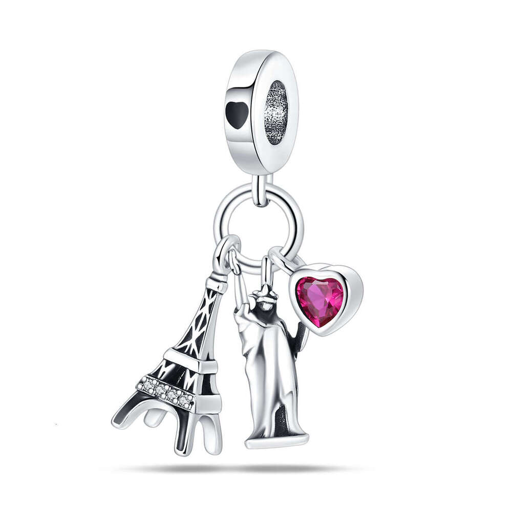 New 925 Sterling Silver Charm Journey of Love and Freedom pendant Fit Charms Silver 925 Original Bracelet DIY Jewelry Making For women Gifts