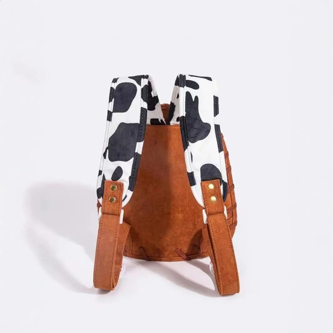 Ins Deign Unisex Cute Cartoon Toy Hat Shape Backpack Adult Punk Cute Creative Cowboy Hat Funny Cosplay Show Bag 240912