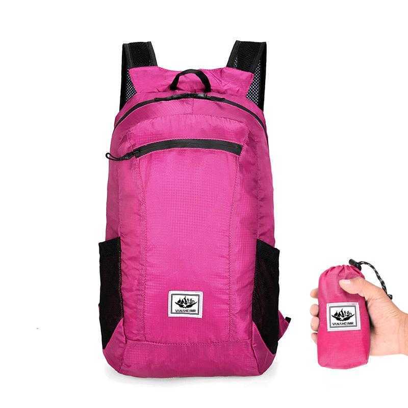 CMM Cycling Bag Foldable Outdoor Backpack Large Capacity Lightweight Printed Sports Travel Backpack