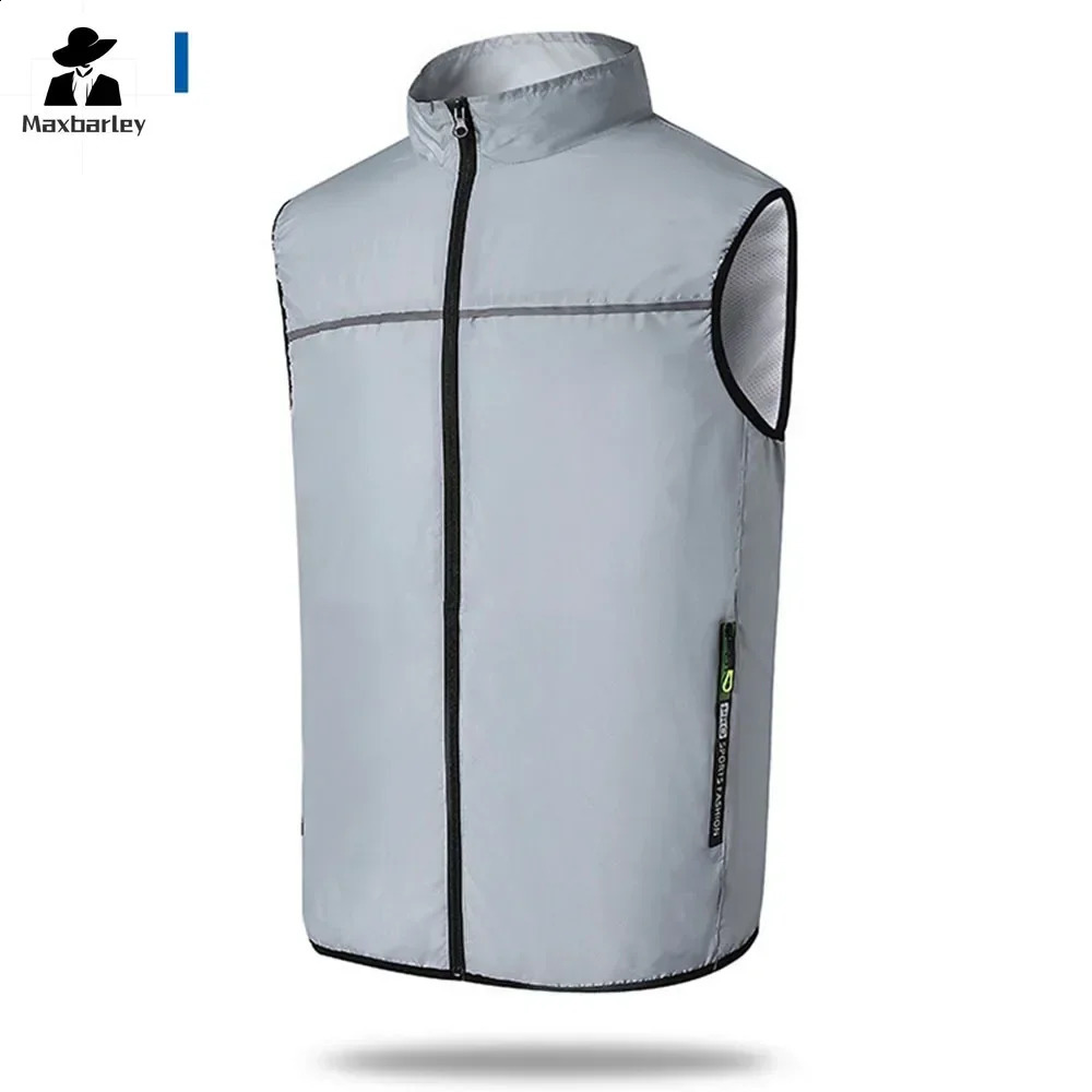 Mens Ice Vest Fan Air Conditioner Clothes Cool Vest Sport USB Rechargeable Cooling Vest Workers Summer Camping Fishing Overalls 240912