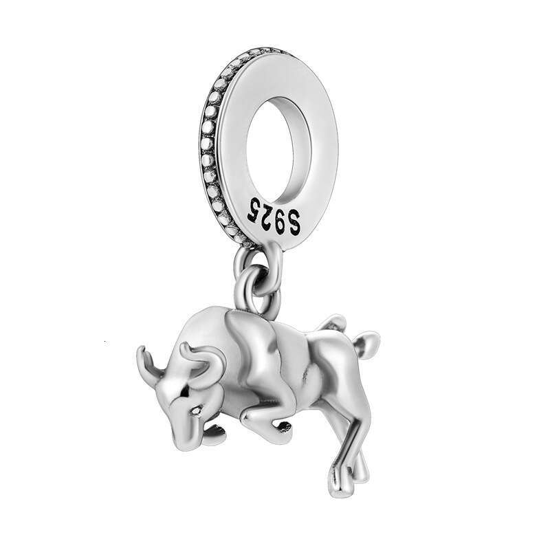 S925 New 925 Sterling Silver Charm Spanish Bullfighting Pendant Fit Charms Silver 925 Original Bracelet DIY Jewelry Making For women Gifts