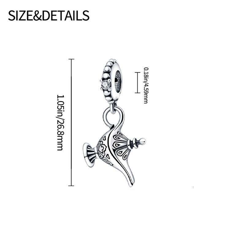 New 925 Sterling Silver Charm Exquisite wine pot beads Fit Charms Silver 925 Original Bracelet DIY Jewelry Making For women Gifts