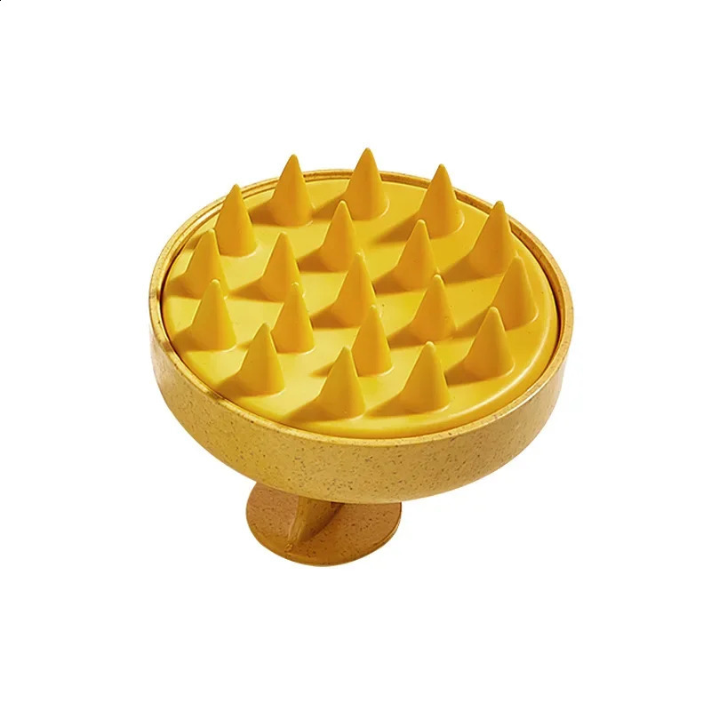 Silicone Shampoo Scalp Hair Massager Head Body Massage Brush Comb Washing Shower Bath Spa 240911
