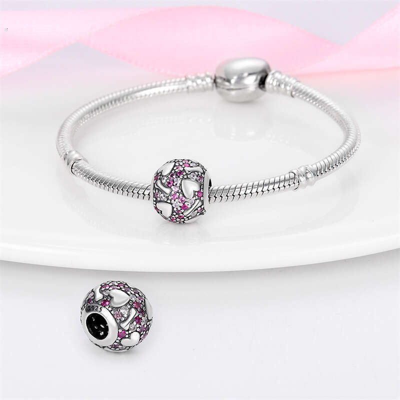 New 925 Sterling Silver Charm Dream catcher Heart shaped Claw Beads Fit Charms Silver 925 Original Bracelet DIY Jewelry Making For women Gifts