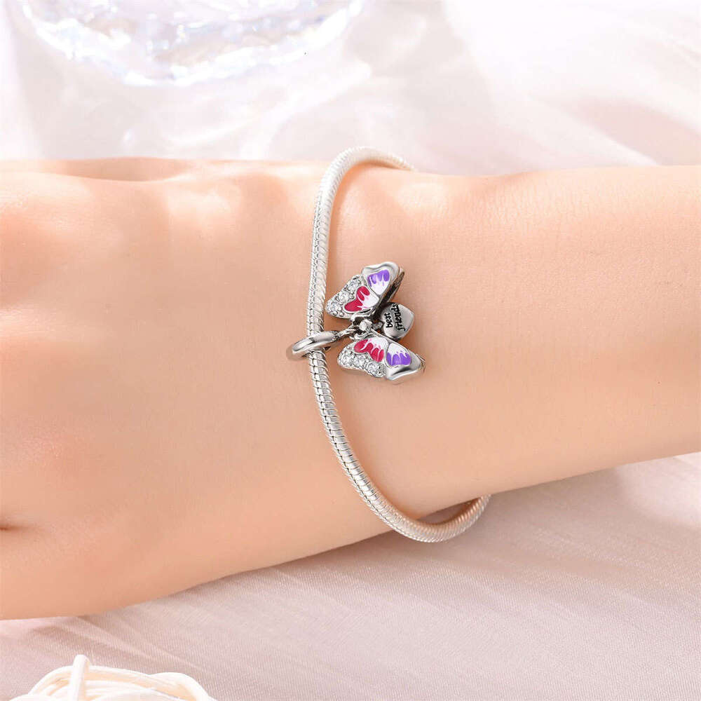 New 925 Sterling Silver Charm Event Design Series - Butterfly pendant Fit Charms Silver 925 Original Bracelet DIY Jewelry Making For women Gifts