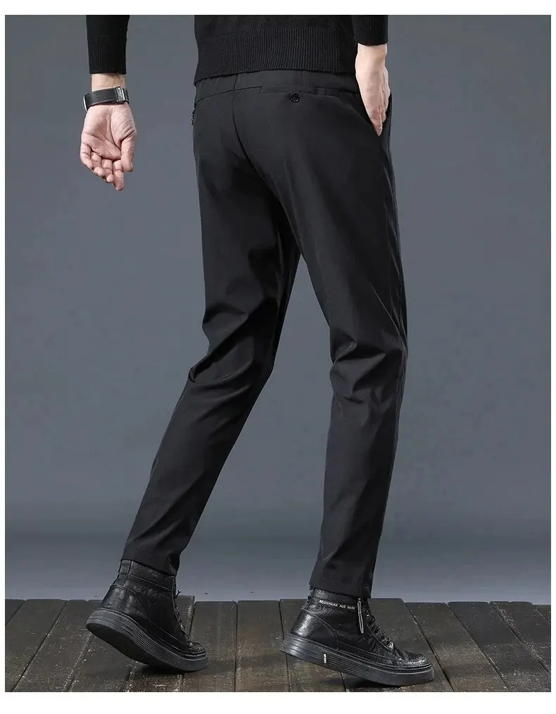 Spring and Autumn Men's Golf Pants High Quality Elastic Fashion Casual Business Versatile Breathable Trousers Pants Slim