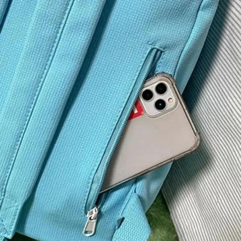 Backpack Soft Sister Solid Color Large Capacity Student Schoolbag School Season College Ins y240914