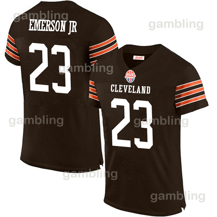 95 Myles 24 Nicc Jerseys Custom Chub Brows David Njku Deshaun Waton Amari Coper Dustin Hopkns American Game Football Jersey