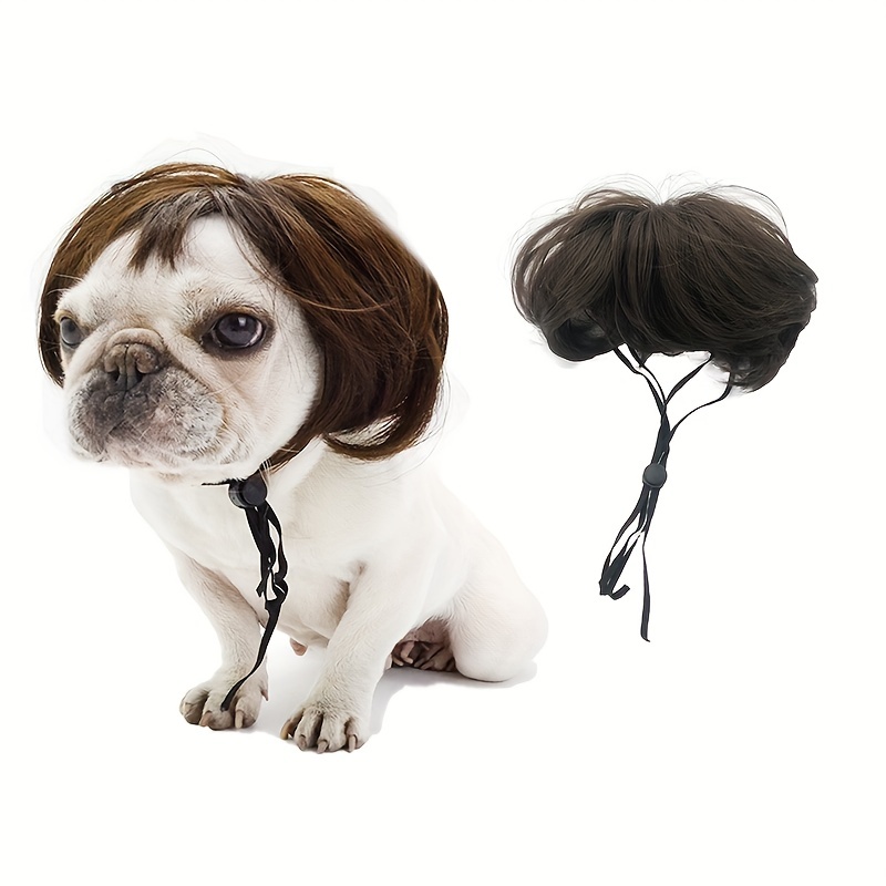 Wigs Cosplay Dog Cat Cross-Dressing Hair Set Photography Funny Props Head Accessories Prank Pet Supplies Wholesales