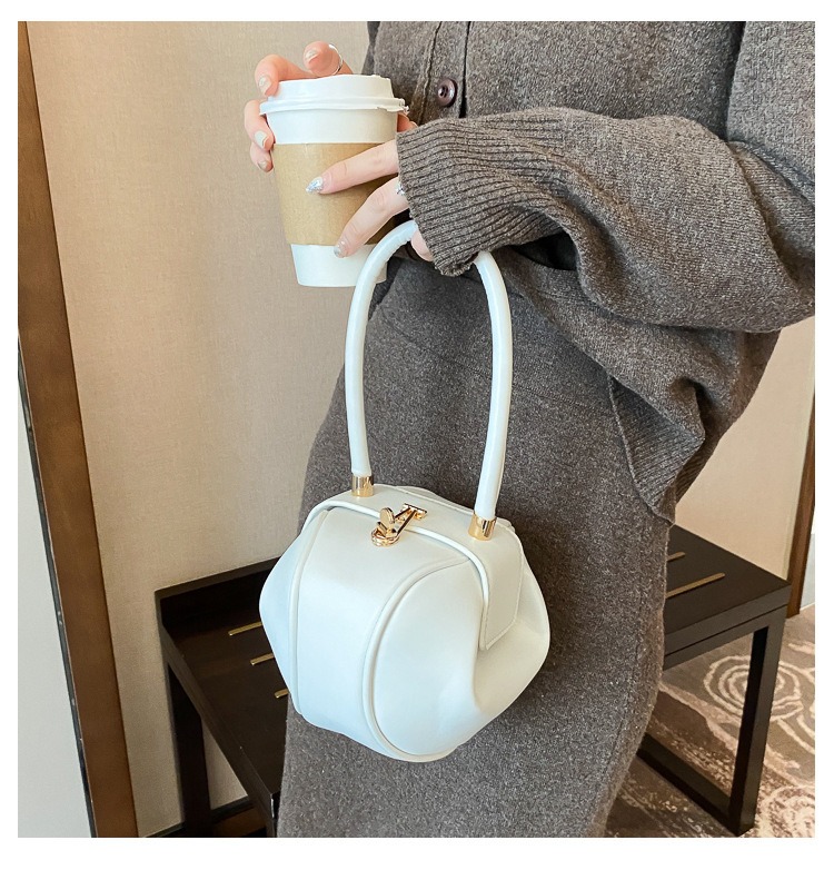 Dumpling Hobo Bag Unique Handbag Purses Designer TLXT Woman Handbag Vintage Bag Personalized Luxury Burgandy Designer Bag Designer Handbag for Women