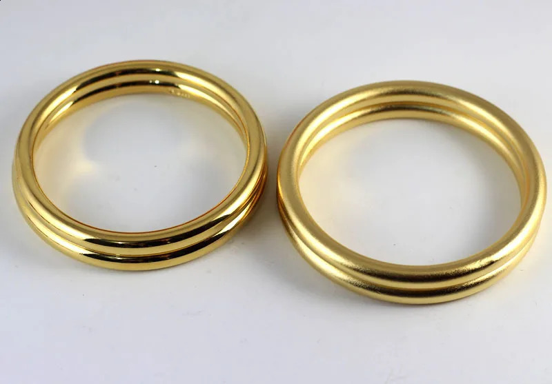 Inheritance of ancient method gold-plated bracelet Vietnam sand gold simple bracelet gift 240910