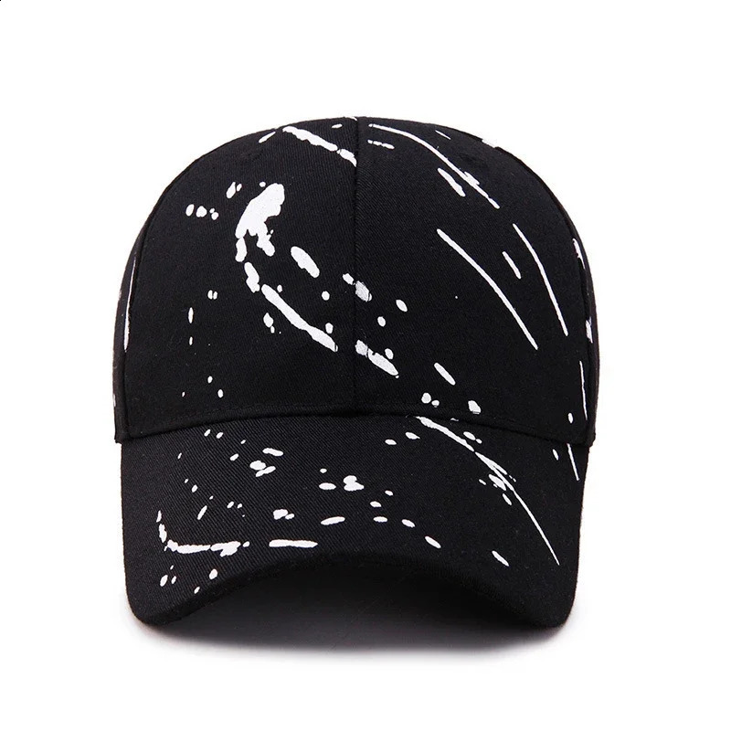 Fashion Women Men Graffiti Hip Hop Cotton Baseball Cap Adjustable Outdoor Sports Unisex 240906