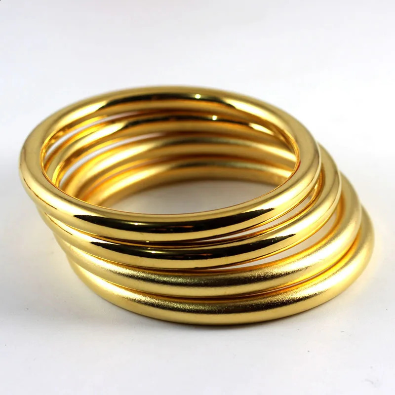 Inheritance of ancient method gold-plated bracelet Vietnam sand gold simple bracelet gift 240910