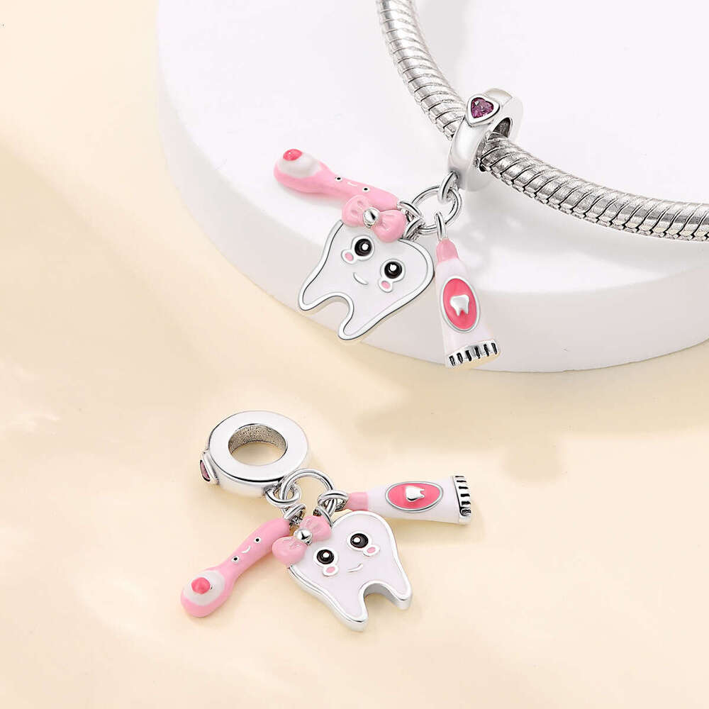 New 925 Sterling Silver Charm Medicine Box Teacher pendant Fit Charms Silver 925 Original Bracelet DIY Jewelry Making For women Gifts