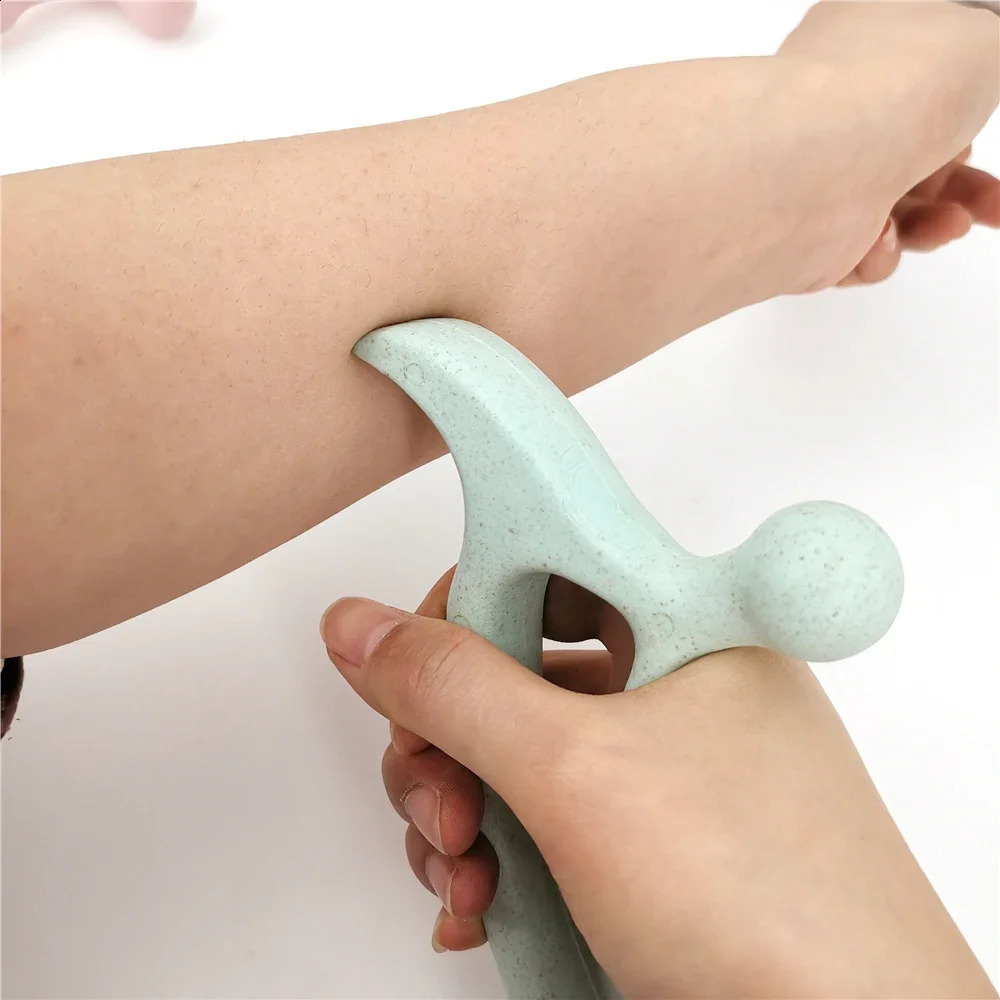 Big Head Acupoint Massage Spa Foot Hand Reflexology Body Gua Sha Tools Point Massager 240911