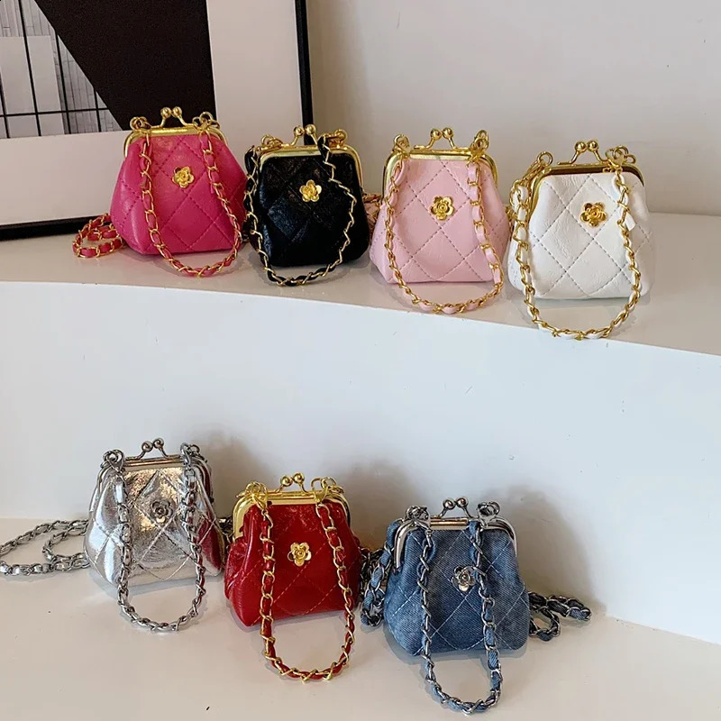 Super Crossbody Bags For Women er Chain Shoulder Coin Mini Purse Clip Lipstick Lady Cute Hobo Bag 240913 a1ab 4