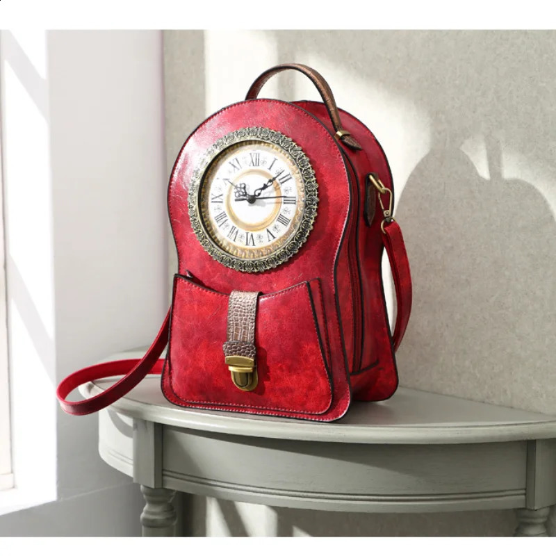 Home>Products> Retro Simulated Creative Clock Bag>Retro Crossbody Niche Fashion Style Packaging>5-Battery Walk 240912
