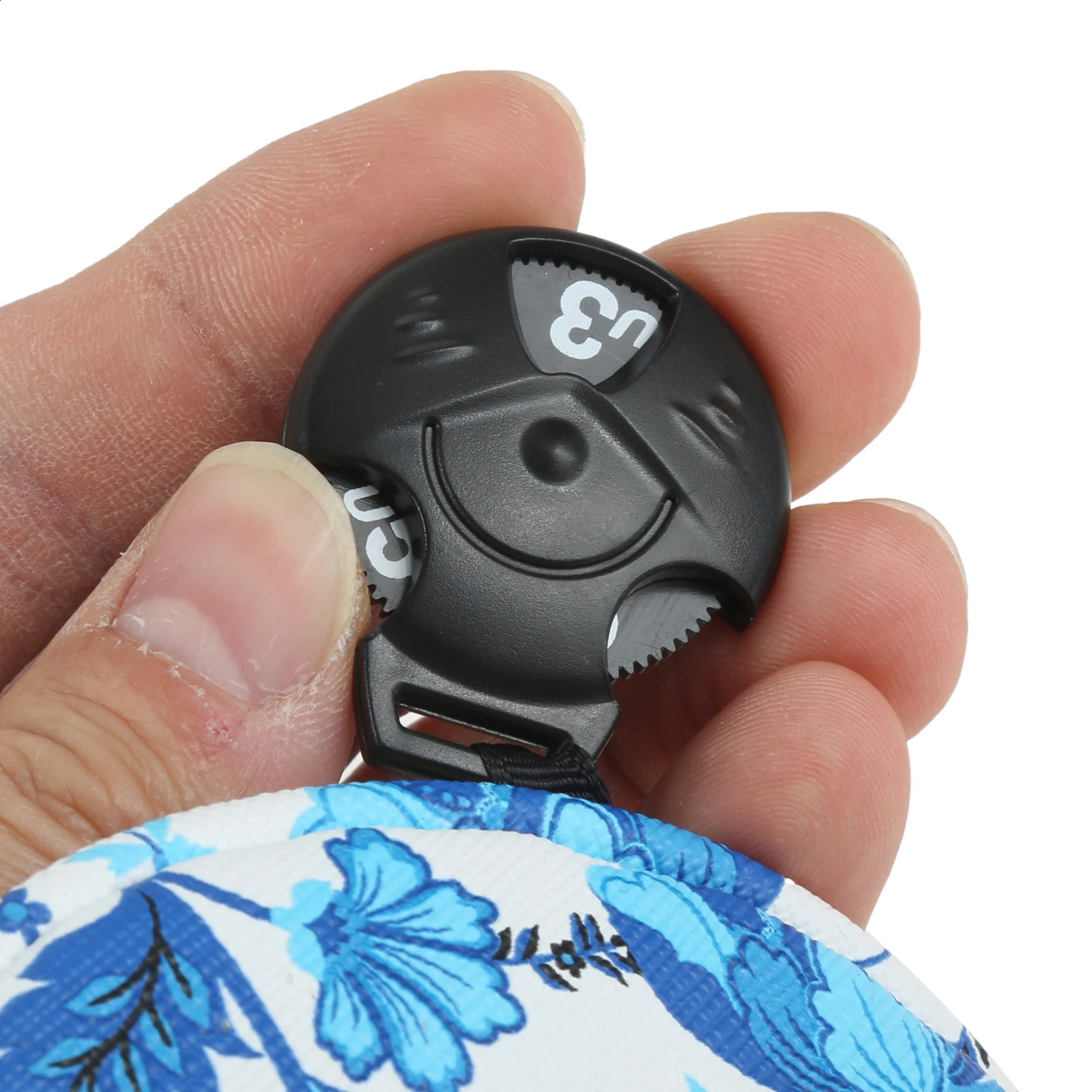 1/3Pcs PU Leather Golf Blue Cherry Blossoms Pattern Headcover Fit Driver Head Covers Fairway Wood Head Covers Hybrid Head Covers 240907