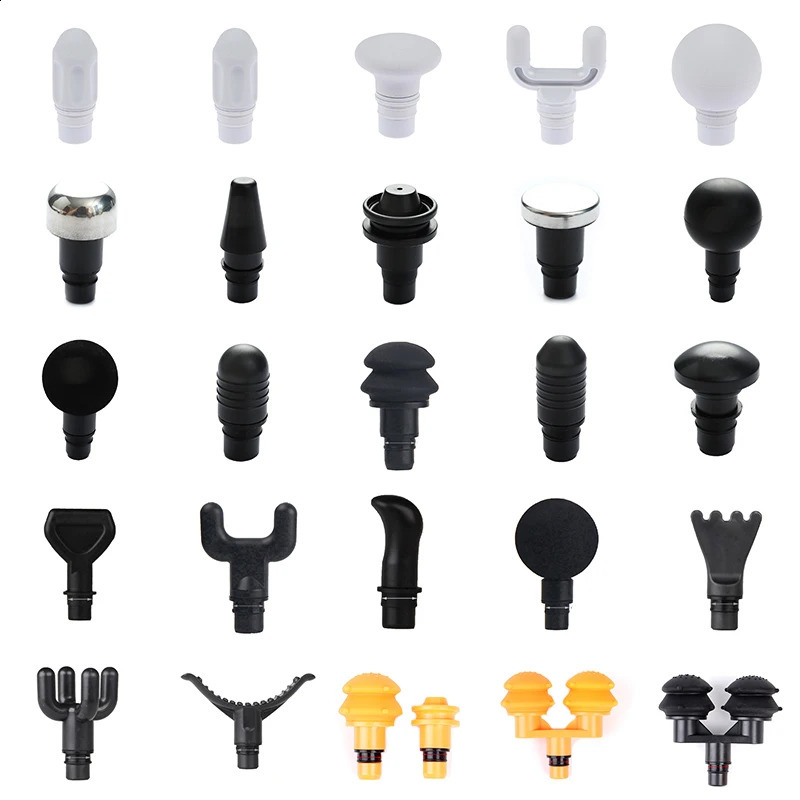 1pcs Replacement HEADs For Massage Gun Muscle StimULator Body Relaxation ShaPING Exercising Fascia Massager HEAD 240911