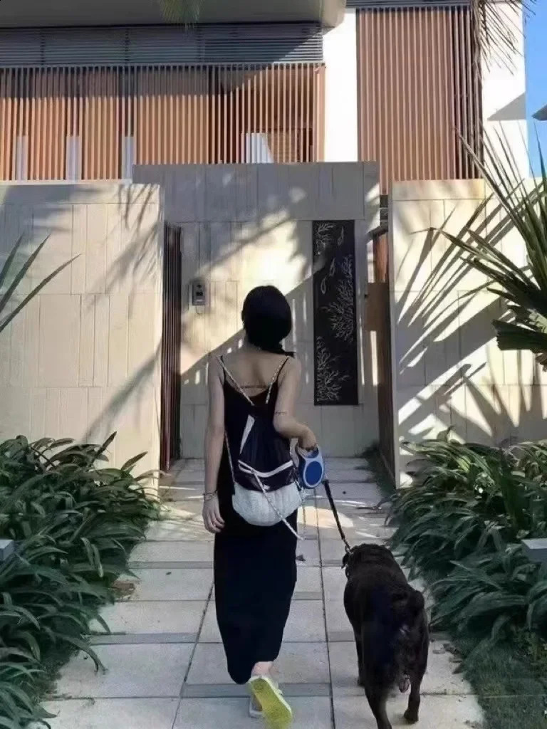 Womens backpack nylon black solid color fashion chain portable fully matched casual Japanese and Korean style retro 240912