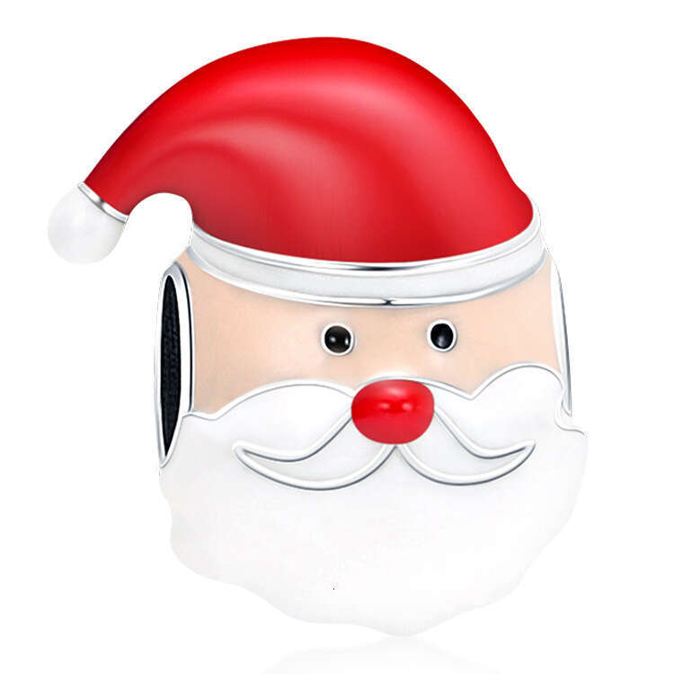New 925 Sterling Silver Charm Santa Claus Beads Fit Charms Silver 925 Original Bracelet DIY Jewelry Making For women Gifts