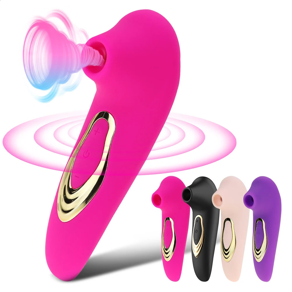 Female sex toy clitoral suction vibrator Nipple stimulator Gspot waterproof 5 mode adult 18 240914