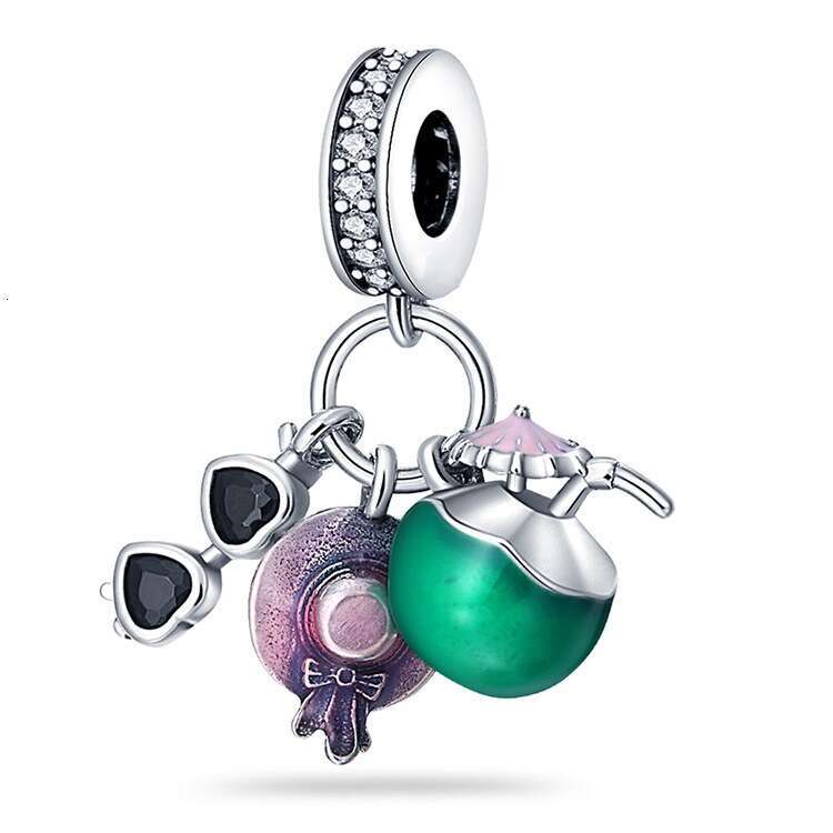 New 925 Sterling Silver Charm Fruit Dim sum charms Fit Charms Silver 925 Original Bracelet DIY Jewelry Making For women Gifts