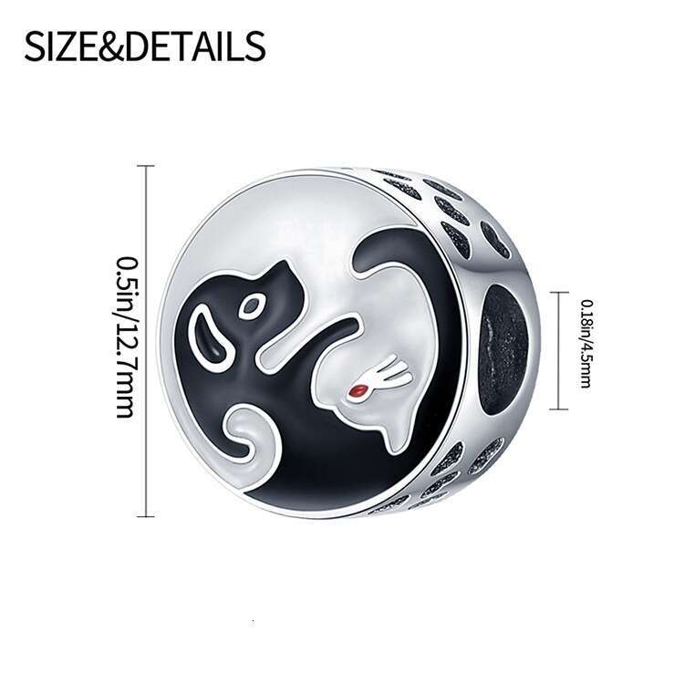 New 925 Sterling Silver Charm Cute Pets and Life bead Fit Charms Silver 925 Original Bracelet DIY Jewelry Making For women Gifts