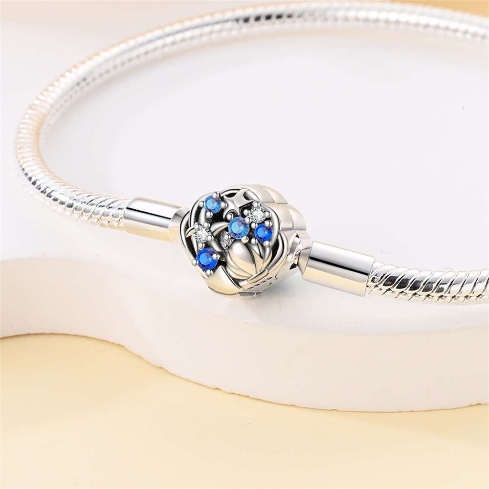 New 925 Sterling Silver Snake chain Clover Bracelet Charm Fit Charms Silver 925 Original Bracelet DIY Jewelry Making For women Gifts