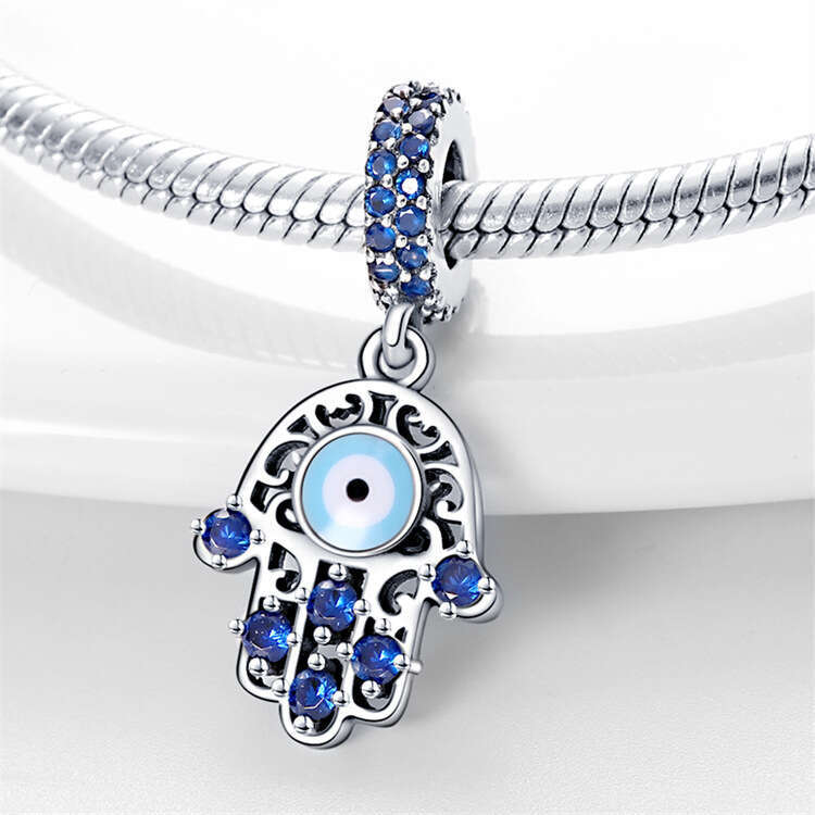 New 925 Sterling Silver Charm Magic Eye Beads pendant Fit Charms Silver 925 Original Bracelet DIY Jewelry Making For women Gifts