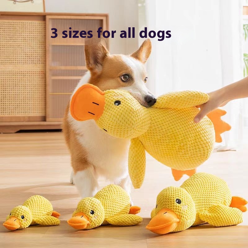 Dog toy duck with unique design, squeaking and imitating plush dog toys, fashionable pet toy design, bringing a wonderful experience to dogs