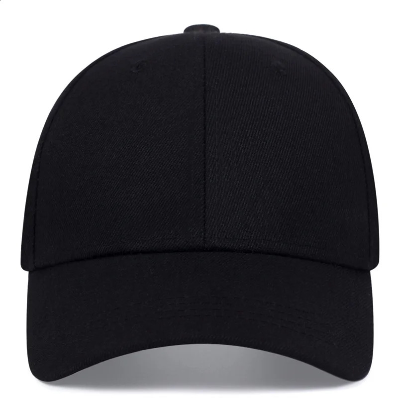 Unisex Simple Black Baseball Cap Solid Color Golf Hat Cotton Caps Casquette Hats Casual Hip Hop Dad For Men Women 240906