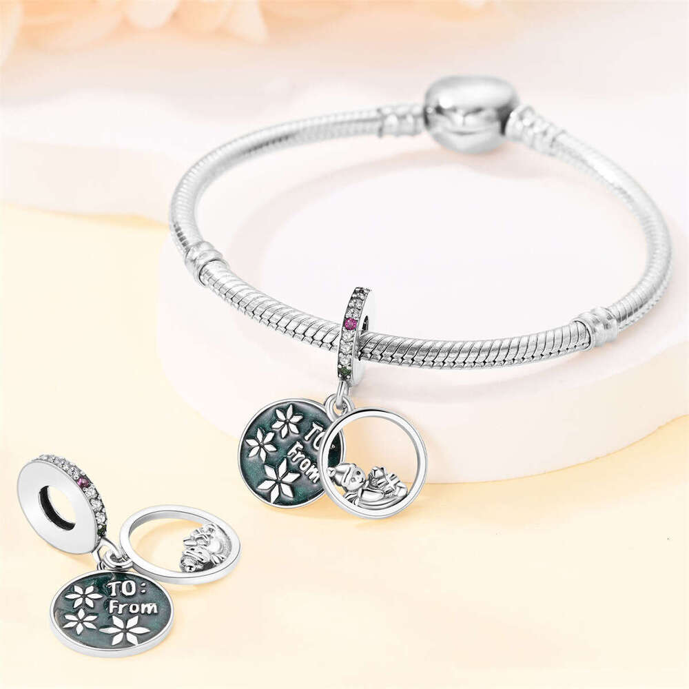 New 925 Sterling Silver Charm Winter Romance bead pendant Fit Charms Silver 925 Original Bracelet DIY Jewelry Making For women Gifts