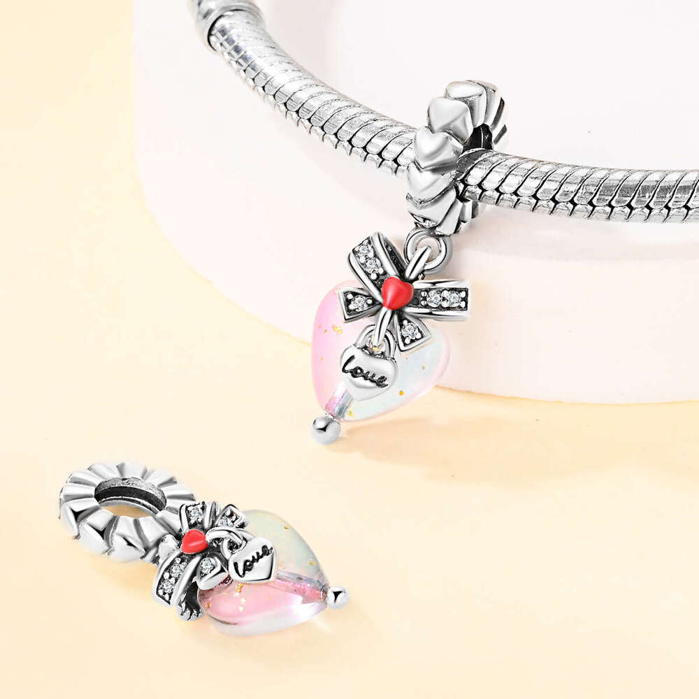 New 925 Sterling Silver Charm Glass Star Pendant Fit Charms Silver 925 Original Bracelet DIY Jewelry Making For women Gifts