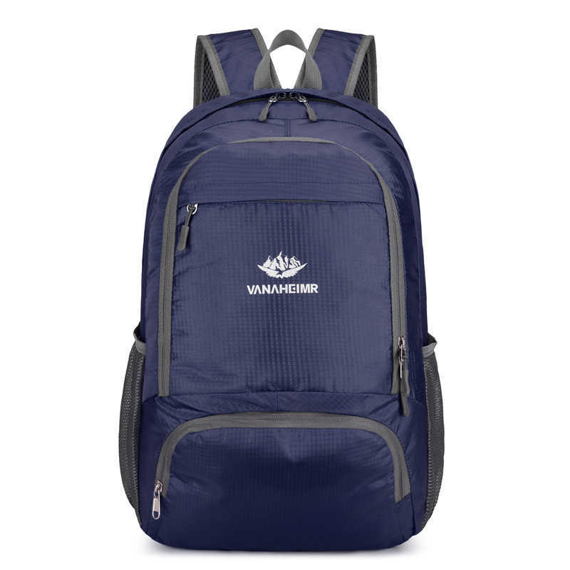 CMM Backpack Large Capacity Suitable for Outdoor Sports Travel Mens and Womens Lightweight Folding Bag Printable Waterproof Backpack