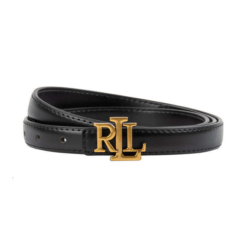 Thin Leather Belt, Genuine Cowhide for Women - Casual & Versatile