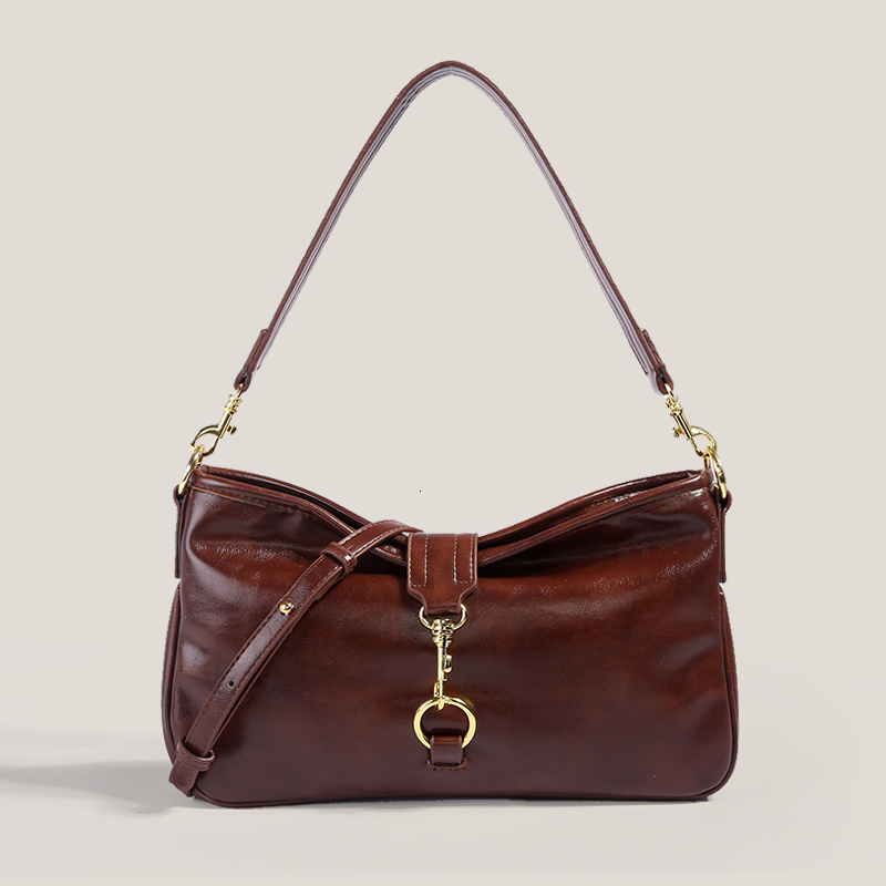 2024 Underarm Bag: Designer Soft Leather Crossbody Handbag for Women, Simple and Stylish 4 d7454