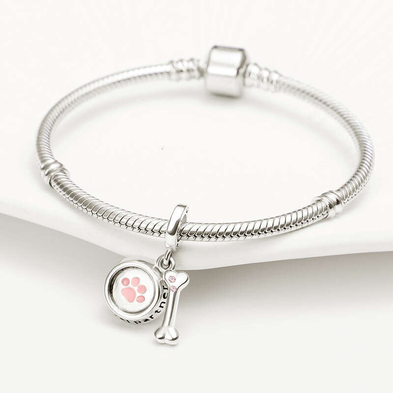 New 925 Sterling Silver Charm Bone and basin ornaments Pendant Fit Charms Silver 925 Original Bracelet DIY Jewelry Making For women Gifts