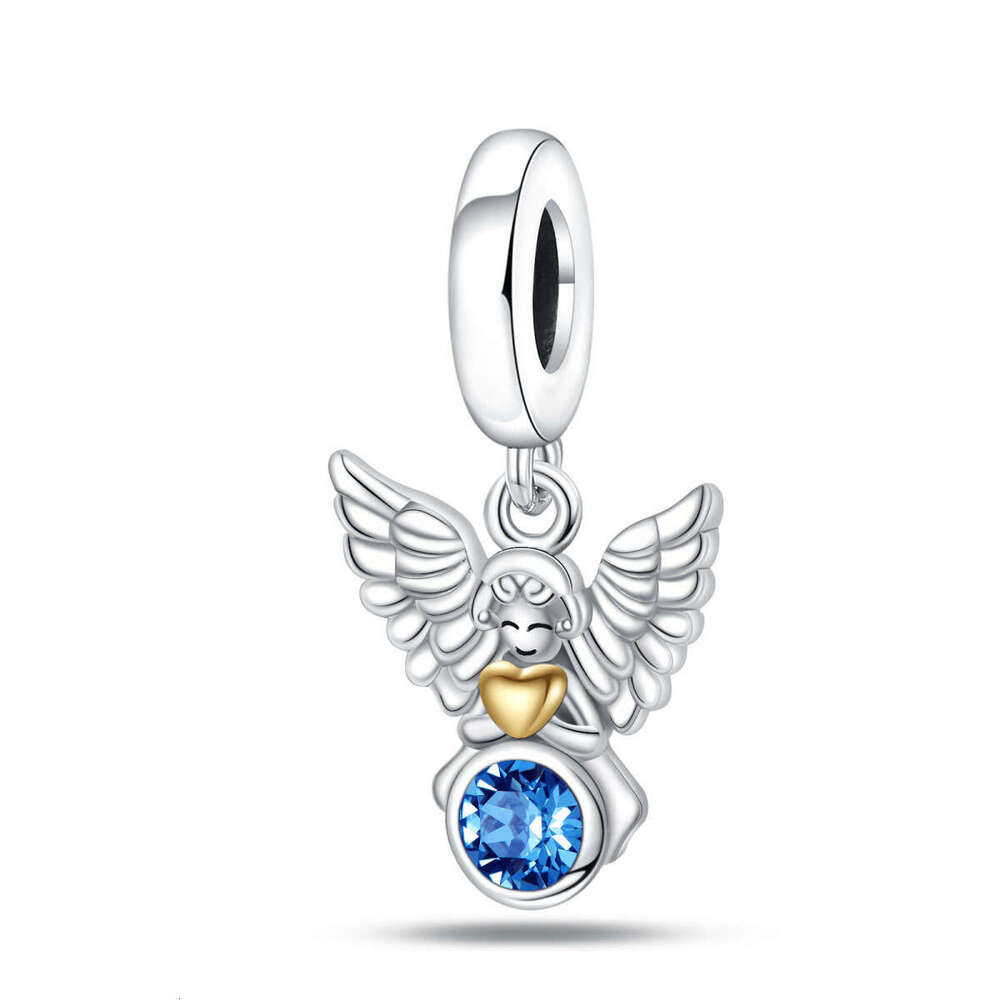 New 925 Sterling Silver Charm The Guardian of Angels in the Religious Belief Series beads Fit Charms Silver 925 Original Bracelet DIY Jewelry Making F
