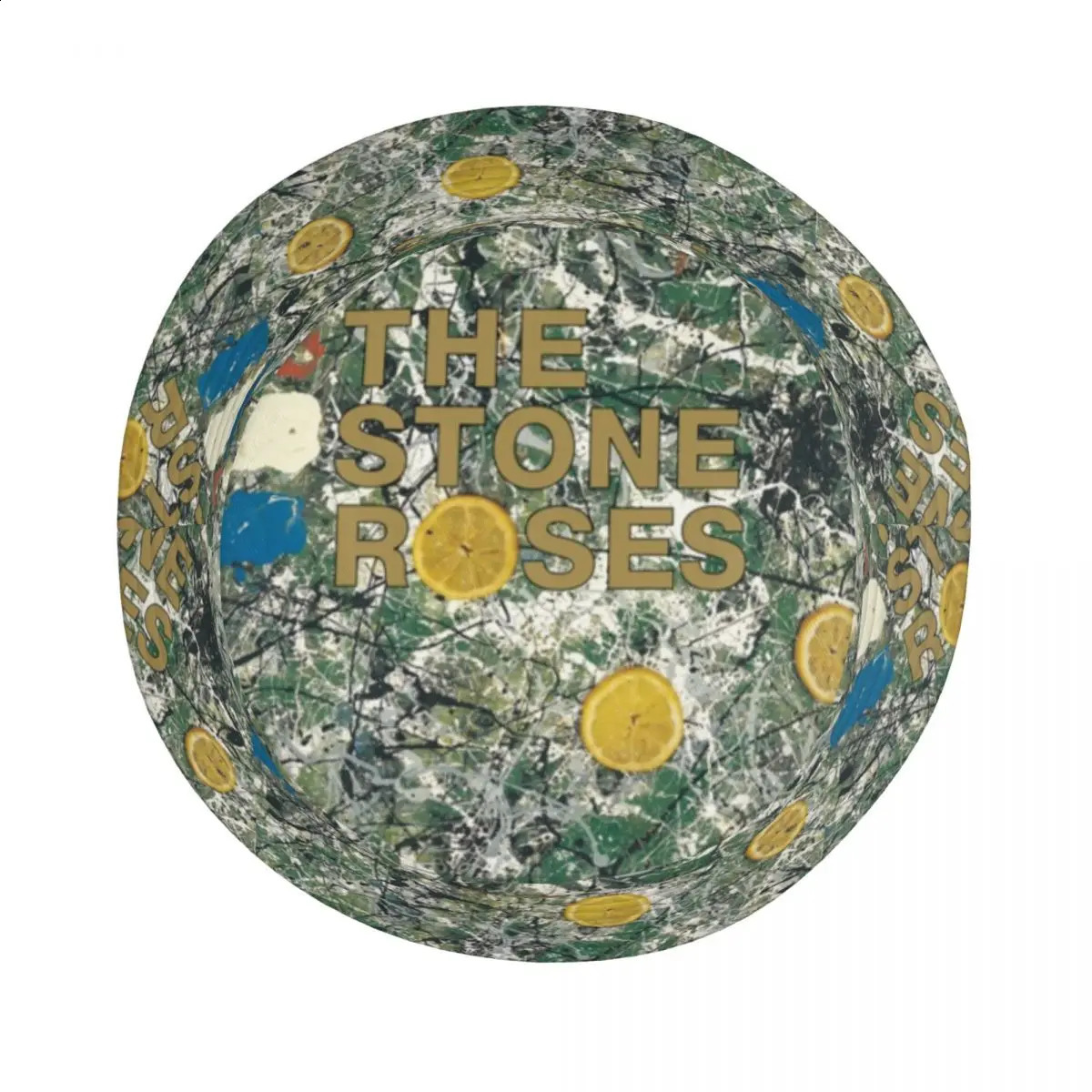 Unisex The Stone Roses Bucket Hat Bye Bad Portable Fisherman Hats Summer Fashion Fishing Caps Hawaii Graphic Sun Hat 240909