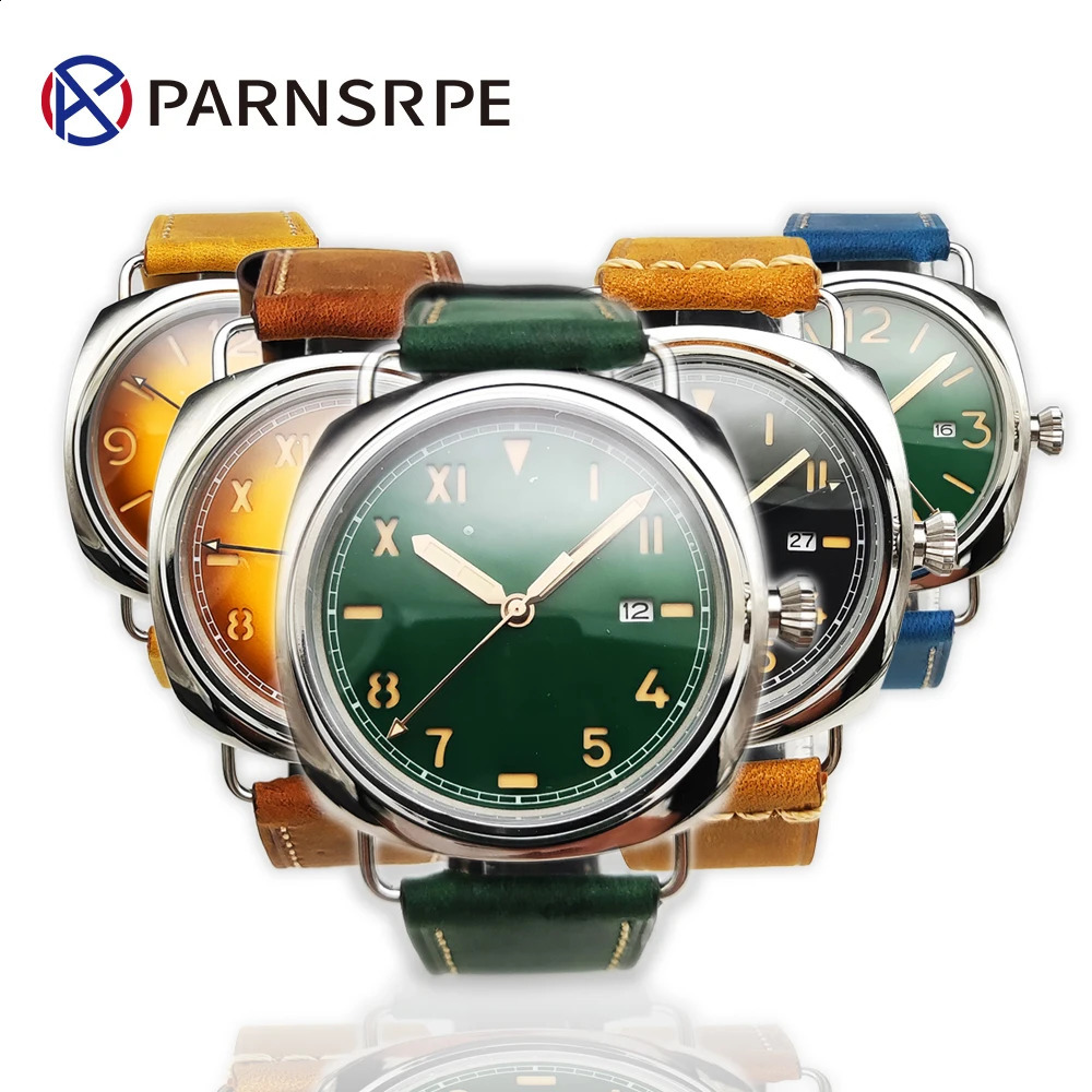 Fashion Casual NH35 Movement Mens Automatic Mechanical Watch Sapphire Glass Waterproof Stainless Steel Luminous Watch 240906