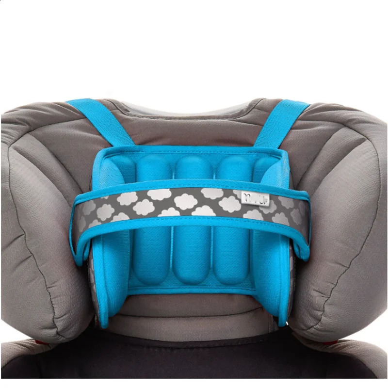 Kid Car Seat Head Support For Sleeping Baby Head Fixed Pillow Adjustable Neck Safety Protection Pad Travel Headrest Pillow 240906