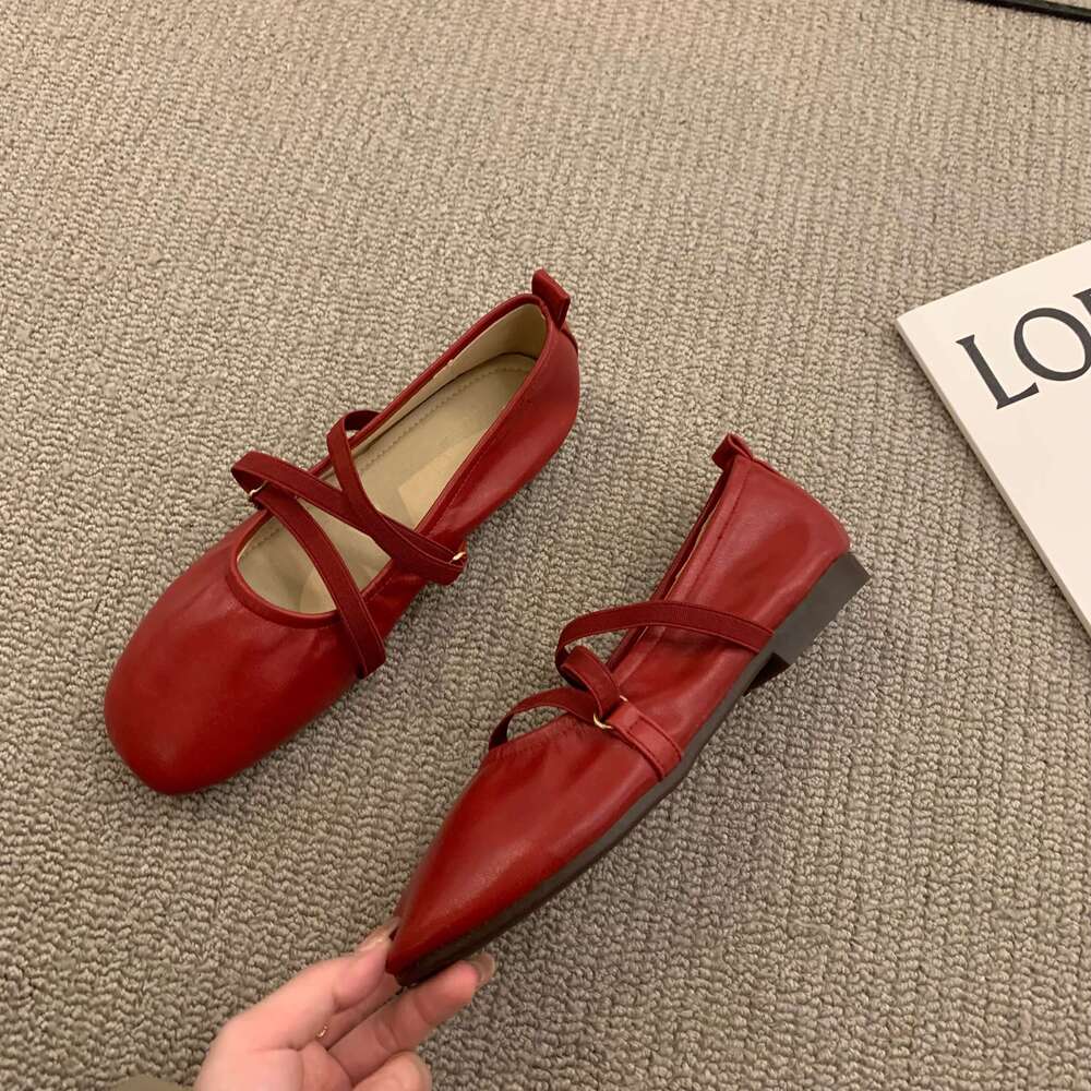 Bailamos Women Brand Designer Mary Janes Shoes Woman Square Toe Japanned Leather Flats Vintage Narrow Band Loafers