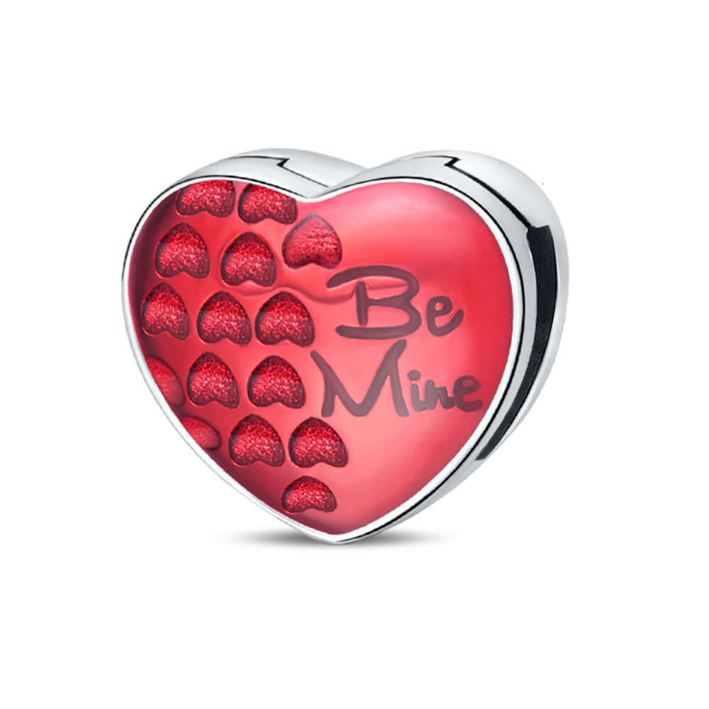 New 925 Sterling Silver Charm Red Heart Pink Shell Violet Butterfly beads Fit Charms Silver 925 Original Bracelet DIY Jewelry Making For women Gifts