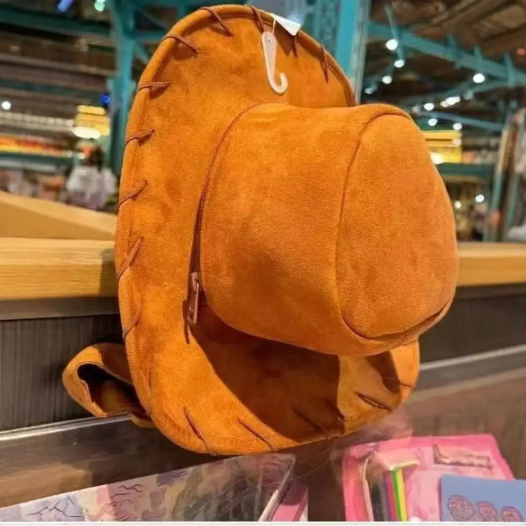 Ins Deign Unisex Cute Cartoon Toy Hat Shape Backpack Adult Punk Cute Creative Cowboy Hat Funny Cosplay Show Bag 240912
